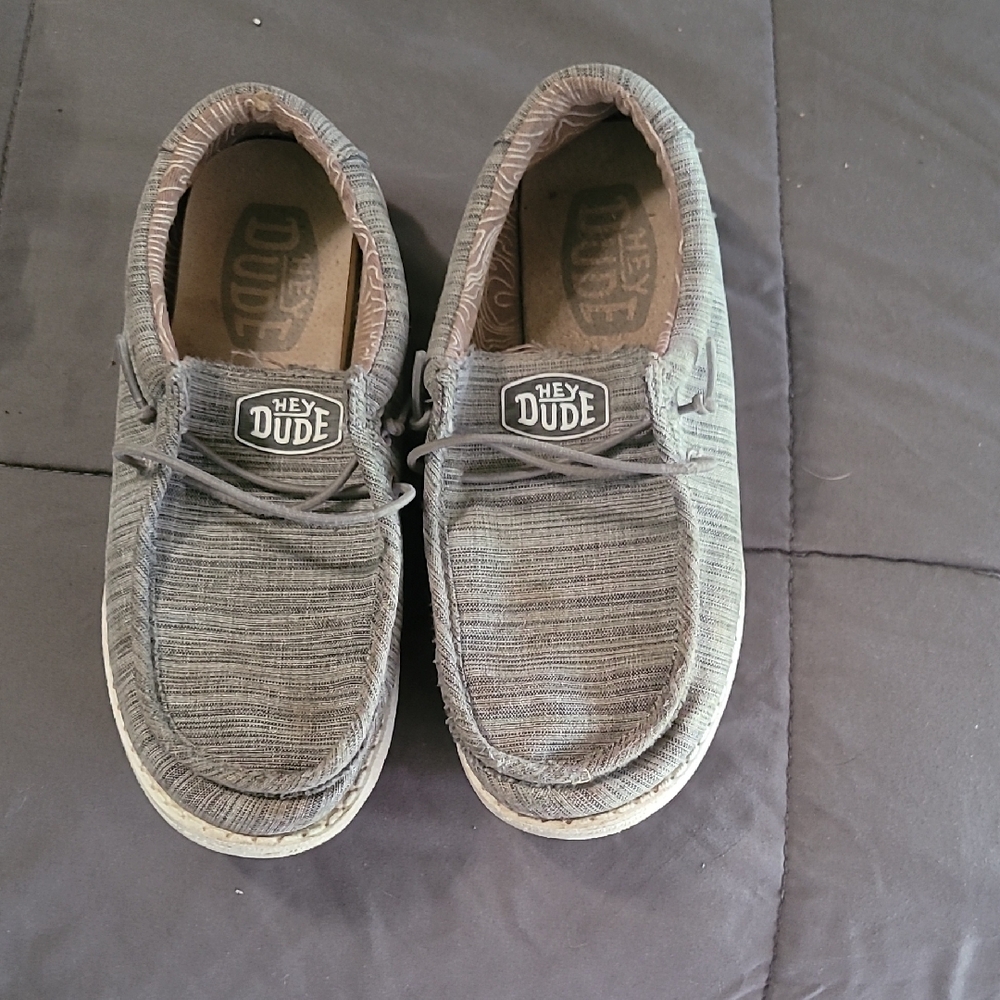 Hey Dude Men's Gray Casual Shoes